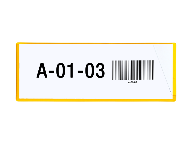 Etiketten für magnetische Etikettenhalter