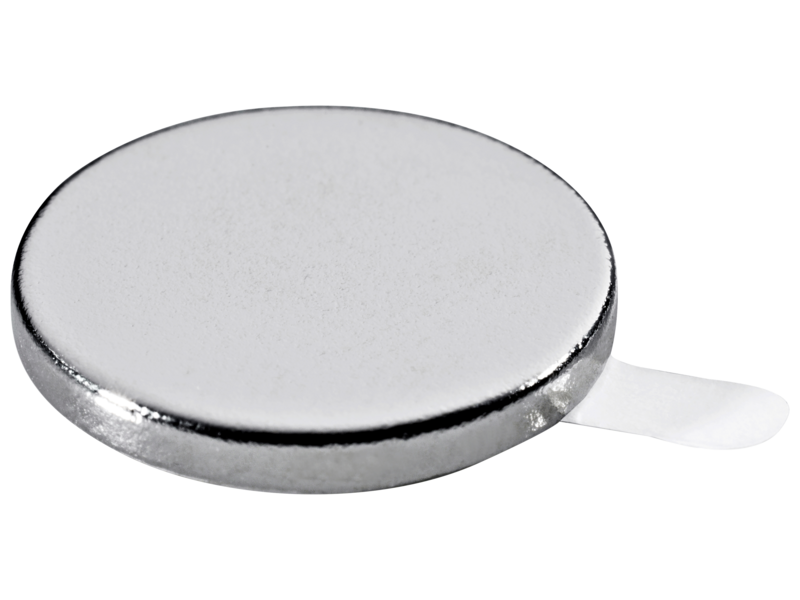 Magnetknöpfe mit Kleber