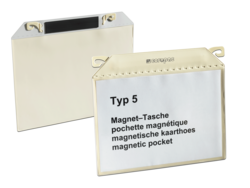 Magnetische Sichttasche für Gitter