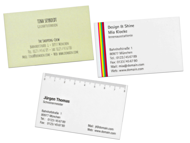 Magnetvisitenkarten
